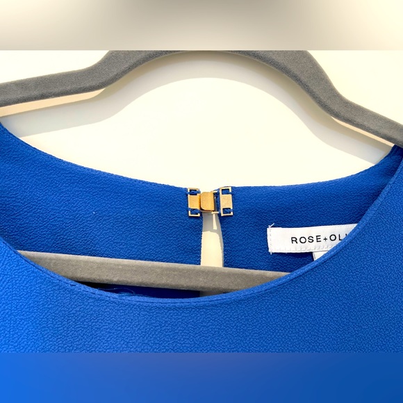 Rose+Olive Women’s Scoop Neck Top size Large - Picture 2 of 5